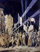 Sir William Orpen Armistice Night,Amiens oil painting picture wholesale
